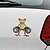 preiswerte Dekoration und Schutz für Autokarosserie-Auto Aufkleber Zeichentrick Volle Auto Aufkleber Tier / Cartoon Design 3D Aufkleber