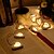 お買い得  ＬＥＤライトストリップ-1.2m String Lights 10 LEDs 1pc Warm White Christmas Wedding Decoration Batteries Powered