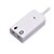 billiga USB-USB 2.0 Converter, USB 2.0 to 3.5mm Audio Converter Male - Female Nickel-plated steel 0.15m(0.5Ft)