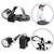 cheap Outdoor Lights-LED Bike Light Headlamps Bike Light LED Bicycle Cycling Rechargeable 18650 10000 lm Battery White Camping / Hiking / Caving Cycling / Bike Hunting / Aluminum Alloy