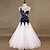 Χαμηλού Κόστους Ρούχα για χοροεσπερίδα-Επίσημος Χορός Φόρεμα Γκλίτερ Σε επίπεδα Γυναικεία Εκπαίδευση Αμάνικο Ψηλό Τσίνλον Οργάντζα