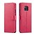 cheap Huawei Case-Case For Huawei Huawei Mate 20 lite / Huawei Mate 20 pro / Huawei Mate 20 Wallet / Card Holder / Flip Full Body Cases Solid Colored Hard PU Leather