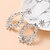 cheap Earrings-Women&#039;s White Cubic Zirconia Drop Earrings Geometrical Fashion Imitation Diamond Earrings Jewelry Silver For Wedding Holiday 1 Pair