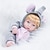 preiswerte Puppen-FeelWind 12 inch Reborn Doll Girl Doll Baby Girl lifelike Handmade Cute Child Safe Kids / Teen Full Body Silicone with Clothes and Accessories for Girls&#039; Birthday and Festival Gifts / Non Toxic