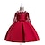 cheap Dresses-Kids Girls&#039; Dress Solid Colored Knee-length Dress Party Half Sleeve Sweet Dress Spring Green Pink Wine