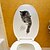 cheap 3D Wall Stickers-Interesting Animal Toilet Stickers - Animal Wall Stickers Animals Bathroom / IndoorInteresting animal Wall Stickers for bedroom living room