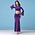 cheap Belly Dancewear-Belly Dance Outfits Women&#039;s Performance Spandex / Chinlon Split / Ruching Long Sleeve Dropped Skirts