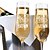 ieftine Pahare de Toast-Glasses / Bamboo Fiber / Glass Toasting Flutes Gift Box Cup / Wedding All Seasons