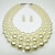 preiswerte Schmucksets-Schmuckset Trinity-Halskette For Damen Perlen Party Hochzeit Besondere Anlässe Perlen / Casual / Täglich