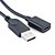 preiswerte USB-Kabel-YONGWEI USB2.0 A Connect Cable / Extension Cable, USB2.0 A to USB 2.0 Type C Connect Cable / Extension Cable Male - Female tinned copper 0.3m(1Ft)