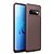 Χαμηλού Κόστους Samsung Θήκη-Case For Samsung Galaxy S9 / S9 Plus / Galaxy S10 Embossed Back Cover Solid Colored Soft Carbon Fiber