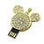halpa USB-muistitikut-Ants 8Gt USB muistitikku usb-levy USB 2.0 Metalli Epäsymmetrinen Suojuksettomat