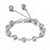 cheap Trendy Jewelry-Women&#039;s Crystal Charm Bracelet Bead Bracelet Tassel Fringe Sculpture Ball Ladies Fashion Sterling Silver Bracelet Jewelry Silver For Party Daily Sports