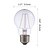abordables Ampoules à Filament LED-gmy a17 led edison ampoule 2w led équivalent à ampoule à filament 21w avec e26 base 2700k pour chambre salon décoratif