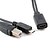 billige USB-kabler-YONGWEI USB 2.0 Type C Adapterkabel, USB 2.0 Type C til USB2.0 B / Micro USB 2.0 Adapterkabel Kvinde mand Fortinnet kobber 0,3 m (1 ft)