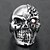 cheap Men&#039;s Rings-Statement Ring Engraved Silver Titanium Steel Party / Evening Designer Punk &amp; Gothic 8 9 10 / Men&#039;s