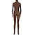 abordables Costumes Zentai-Combinaison Morphsuit Combinaison-pantalon Costume de peau Cosplay Adulte Spandex Lycra Costumes de Cosplay Charme Genre Homme Femme Couleur Pleine Halloween / Lavage en Machine / Lavage à la Main