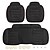 cheap Car Seat Covers-3pcs PU Leather Car Front Rear Seat Covers Universal Seat Protector Seat Cushion Pad Mat