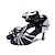 ieftine Pantofi Dans Latin-Pentru femei Încălțăminte latină Pantofi Salsa Pantofi Tango Pantofi De Dans Performanță Sandale de cristal Tocurile de toaletă Pantofi sexy Profesional Brant mai moale Toc Înalt Cureaua de legătură