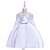 cheap Dresses-Kids Girls&#039; Dress Solid Colored Knee-length Dress Party Half Sleeve Sweet Dress Spring Green Pink Wine