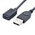 cheap USB Cables-YONGWEI USB2.0 A Connect Cable / Extension Cable, USB2.0 A to USB 2.0 Type C Connect Cable / Extension Cable Male - Female tinned copper 0.3m(1Ft)