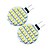 olcso Kéttűs LED-es izzók-2pcs 2 W LED betűzős izzók 200 lm G4 T 24 LED gyöngyök SMD 3528 Dekoratív Meleg fehér Hideg fehér 12 V / 2 db. / RoHs