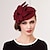 voordelige Hoeden &amp; Hoofdstukken-elegante wollen hoeden fascinators kentucky derbyhoed klassiek effen kleur bruiloft / theekransje / damesdag hoofddeksel voor dames herfst&amp;amp; winter