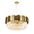 cheap Chandeliers-8-Light 60 cm Chandelier Metal Crystal Painted Finishes Modern 110-120V / 220-240V