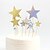 cheap Cake Toppers-Classic Theme Party Cake Topper Pure Paper Artistic / Retro Splicing All Seasons 7 pcs Rainbow