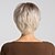 cheap Human Hair Capless Wigs-Human Hair Wig Short Natural Straight Pixie Cut Silver Blonde Brown Fashionable Design Easy dressing Comfortable Capless Women&#039;s Brown Silver Light Blonde 8 inch / Ombre Hair / Natural Hairline