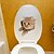 Недорогие Стикеры на стену-Наклейки для туалета - Наклейки для животных Животные Гостиная / Спальня / Ванная комната