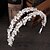 preiswerte Hochzeit Kopfschmuck-Alloy Crown Tiaras with Faux Pearl / Crystals 1 PC Wedding / Special Occasion Headpiece