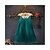 tanie Sukienki-Dziewczyny &#039; Bez rękawów Solidne kolory Grafika drukowana 3D Sukienki Śłodkie Midi Poliester Sukienka Lato Jesień Dzieci Codzienny Regularny Cekiny Koronka Niejednolita całość