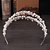 preiswerte Hochzeit Kopfschmuck-Alloy Crown Tiaras with Faux Pearl / Crystals 1 PC Wedding / Special Occasion Headpiece