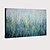 abordables Peintures Abstraites-Peinture à l&#039;huile Hang-peint Peint à la main Panoramique horizontal Abstrait Paysage Contemporain Moderne Inclure cadre intérieur