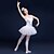 cheap Movie &amp; TV Theme Costumes-Ballet Dancer Swan Lake Layered Dress Tutu Bubble Skirt Under Skirt Women&#039;s Tulle Spandex Costume White / Black Vintage Cosplay Christmas Party Halloween Sleeveless Short Length Princess