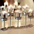preiswerte Kerzen &amp; Kerzenhalter-Moderne zeitgenössische / Simple Style Glas / Eisen Kerzenhalters Neuheit / Geburtstag / Kerzenhalter 1pc, Kerze / Kerzenhalter