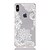 cheap iPhone Cases-Case For Apple iPhone 12 / iPhone 11 / iPhone 12 Pro Max Transparent / Pattern Back Cover Lace Printing / Flower Soft TPU