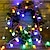 cheap LED String Lights-LED String Lights 3M-20LED 6M-40LED 10M-80LED Ball Lights USB Bulb Light String Waterproof Outdoor Wedding Christmas Holiday