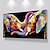 voordelige Schilderijen van dieren-olieverfschilderij handgeschilderde abstracte pop art moderne opgerolde canvas gerold zonder frame