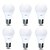 رخيصةأون LED Globe Bulbs-6pcs 7 W LED Globe Bulbs 680 lm B22 E26 / E27 14 LED Beads SMD 2835 Warm White Cold White 220-240 V 110-130 V
