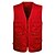 cheap Tees &amp; Shirts-Men&#039;s Hiking Vest / Gilet Fishing Vest Outdoor Solid Color Lightweight Breathable Quick Dry Wear Resistance Top Cotton Single Slider Camping / Hiking Hunting Fishing White Black Red Army Green Khaki