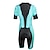 cheap Women&#039;s Triathlon Clothing-ILPALADINO Women&#039;s Triathlon Tri Suit Short Sleeve Bike Triathlon / Tri Suit with 3 Rear Pockets Breathable Ultraviolet Resistant Quick Dry Black Fashion Elastane Sports Clothing Apparel