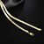 cheap Necklace-Men&#039;s Chains Classic Mariner Chain Simple Classic Basic Copper Gold Plated Gold 50 cm Necklace Jewelry 1pc For Daily Work