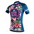 abordables Maillots pour femmes-cheji® Femme Maillot Velo Cyclisme Manche Courte Cyclisme Maillot Top avec 3 poches arrière VTT Vélo tout terrain Vélo Route Respirable Poche arrière Extensible Rose Noir bleu. Bleu + Rose Polyester