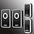 זול מערכות פעמון לדלת-אלחוטי צלצול פעמון לשתיים מוסיקה / דינג דונג פעמון דלת ללא חזותי
