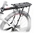 cheap Front &amp; Rear Racks-Bike Cargo Rack Rear Rack Max Load 50 kg Adjustable Easy to Install Aluminium Alloy Mountain Bike / MTB - Black