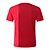 baratos Футболки и рубашки-SUMMITGLORY® Men&#039;s Hiking Tee shirt Outdoor Quick Dry Breathability Sweat-Wicking Tee / T-shirt Summer POLY Red Grey Fitness Jogging