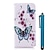 cheap Other Phone Case-Phone Case For Nokia 1.3 Nokia 2.3 Nokia 5.3 Wallet Card Holder with Stand Full Body Cases Golden Butterfly leather for Nokia 6.2 Nokia 2.2 Nokia 3.2