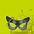 Недорогие Аксессуары-Маски Венецианская маска Маскарадная маска Вдохновлен Кошка Черный Хэллоуин Карнавал Маскарад Вторник на масляной неделе Взрослые Жен. Мужской